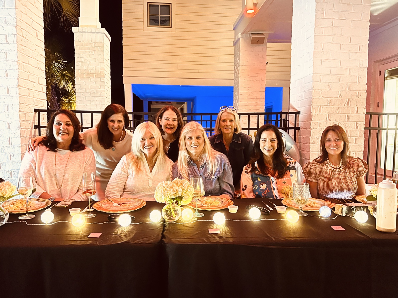 Beach house hibachi event