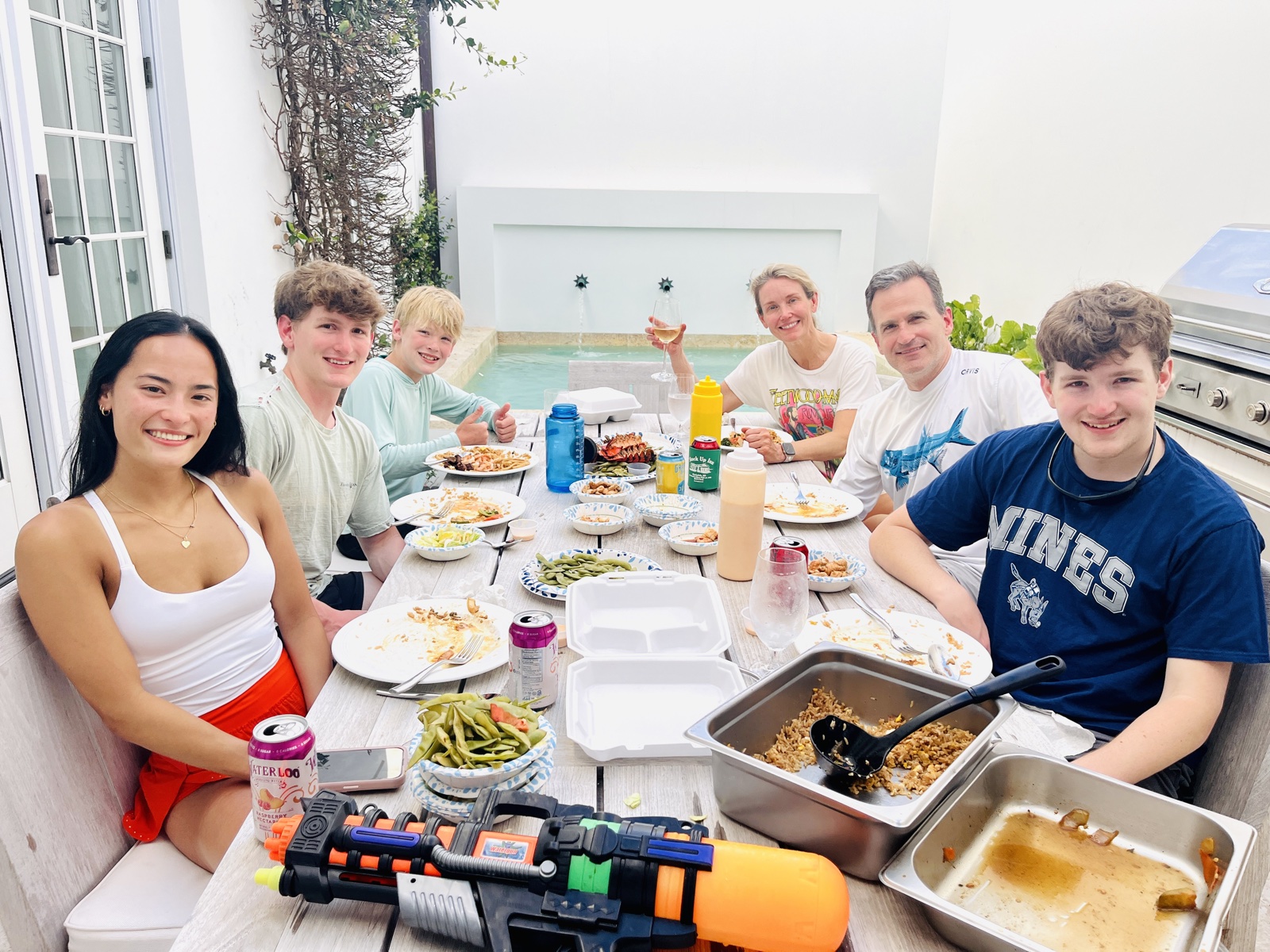 Hibachi party celebration in Florida