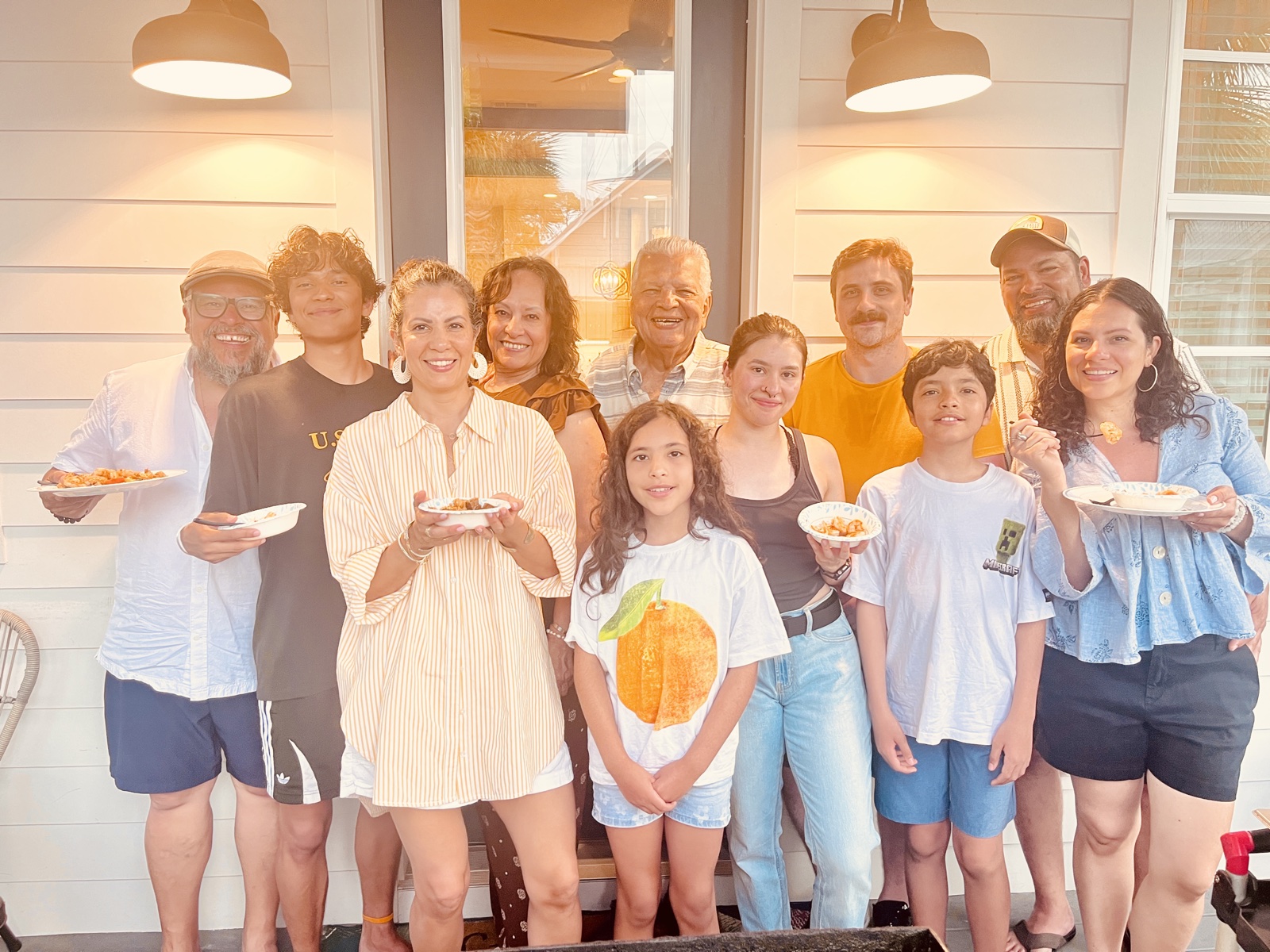 Beach house hibachi event