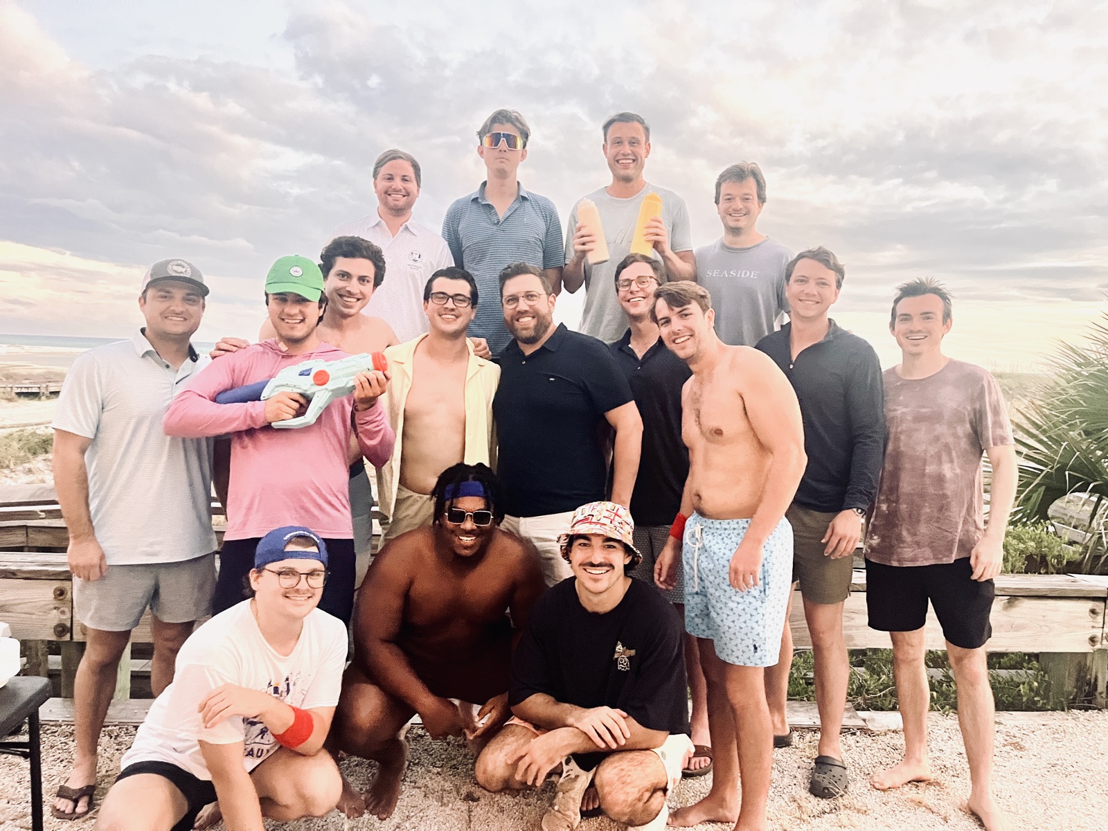 Beach house hibachi event